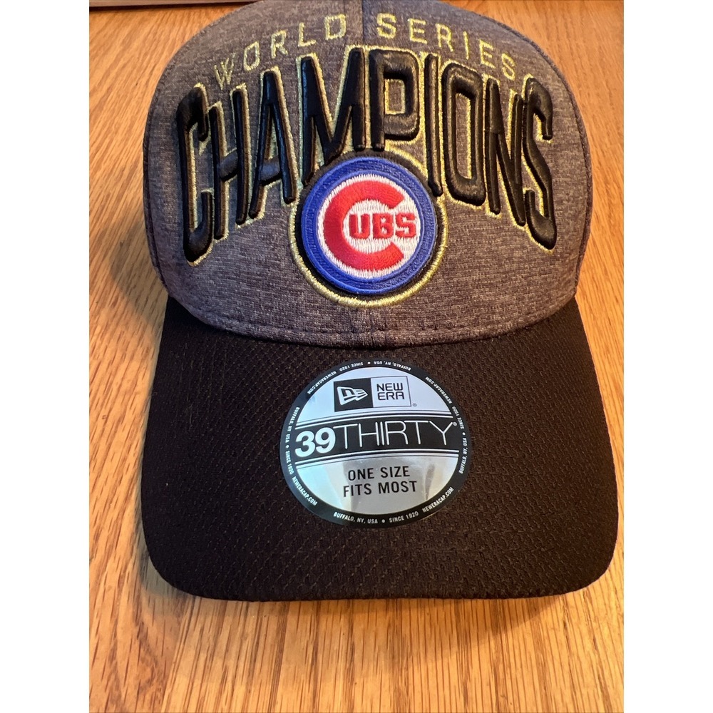 Chicago Cubs New Era 2016 World Series Champions Locker Room On Field 39THIRTY